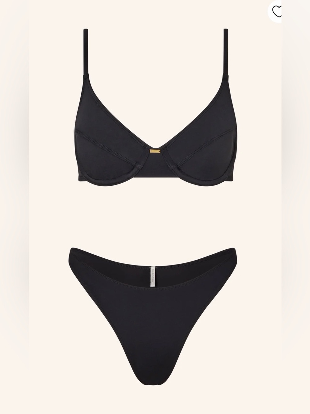Gooseberry top & bottom bikini set